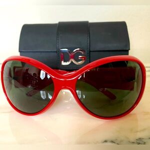 DOLCE&GABBANA sunglasses, Made in Italy, DG6041 797/31 65015 125 3N Red-Grey